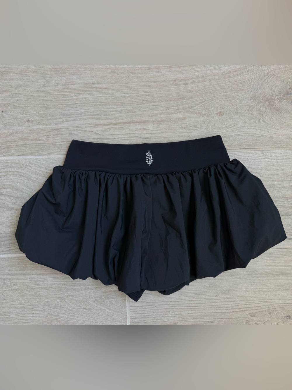 Free People Movement Bubble Skirt Womens Small Black Athletic Tennis Skort New - Picture 4 of 7